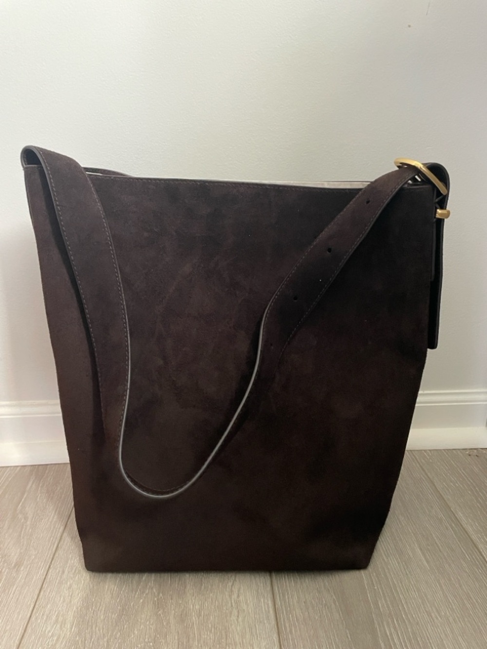 Madewell Suede Shoulder Tote - Picture 8 of 8